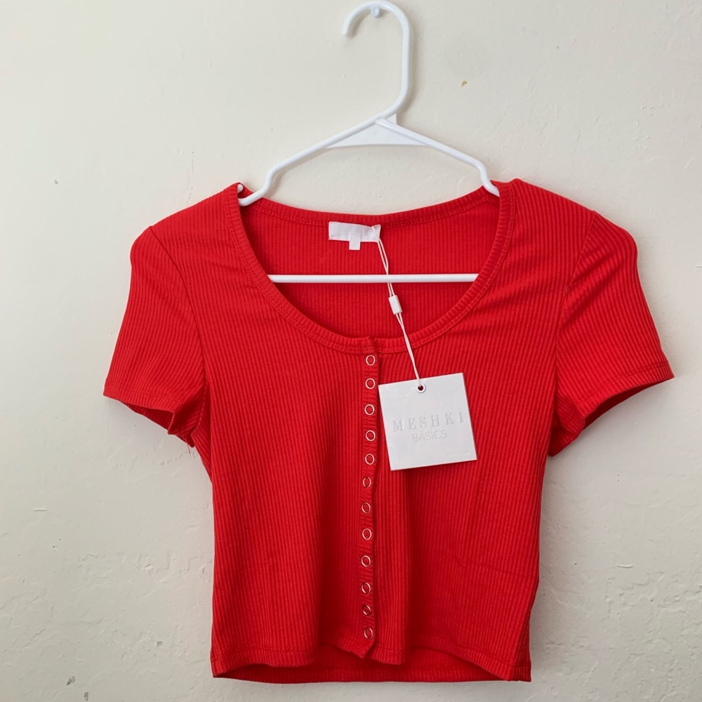 Meshki crop top